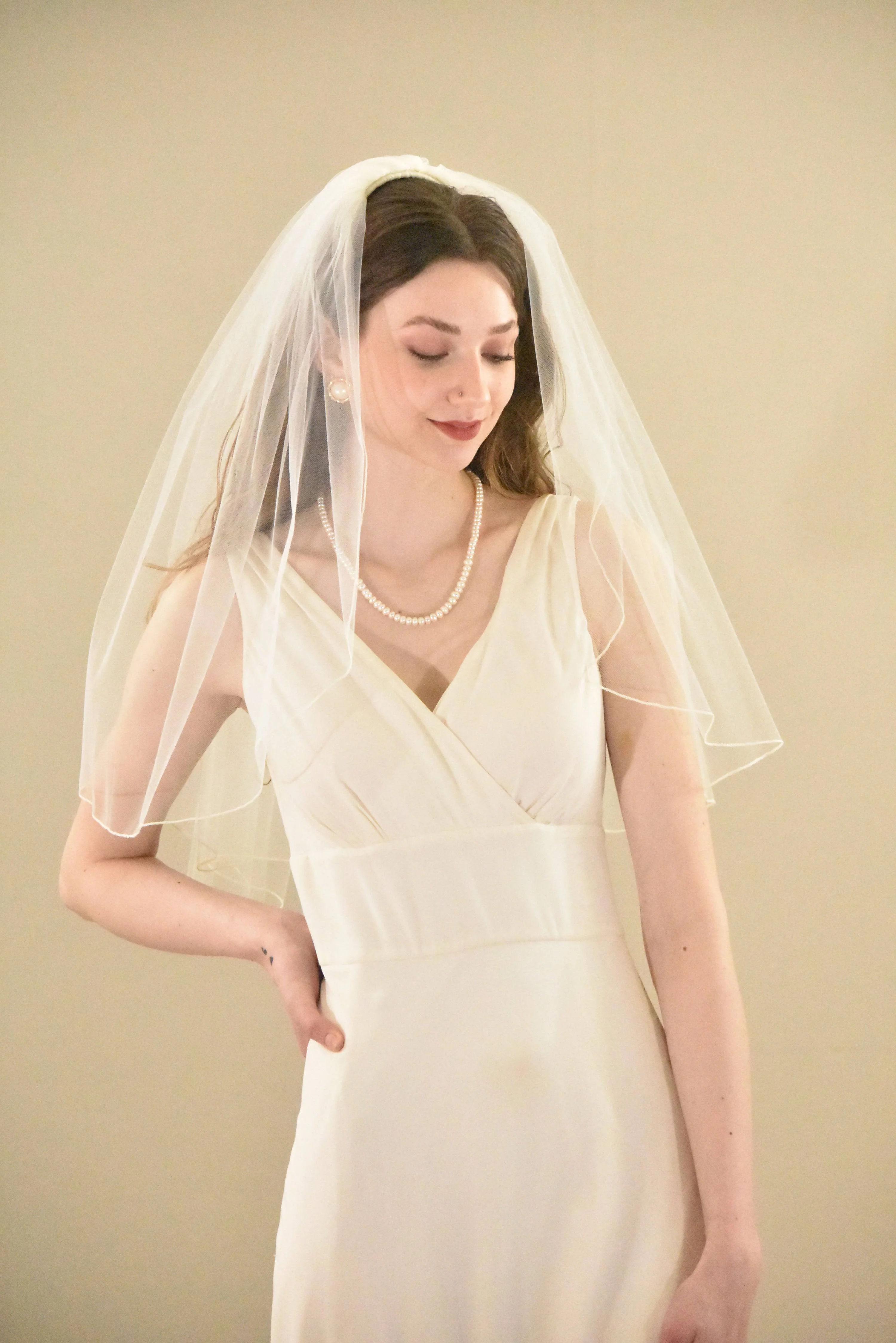 Elbow Length Veil